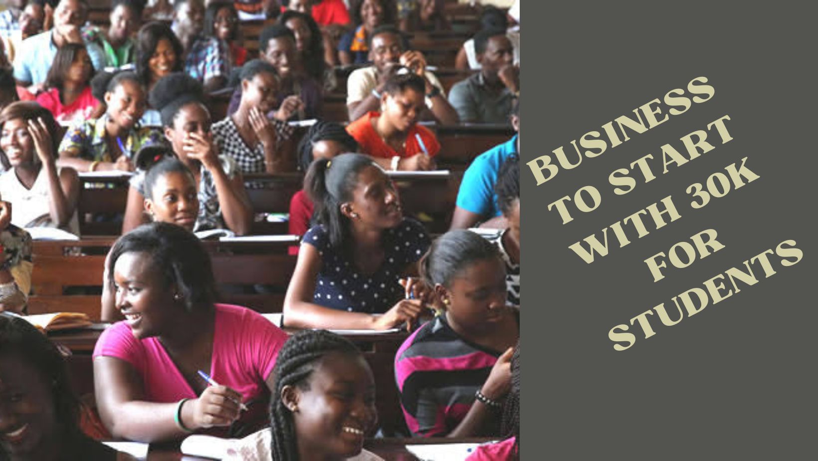 Business for nigerian students entrepreneur