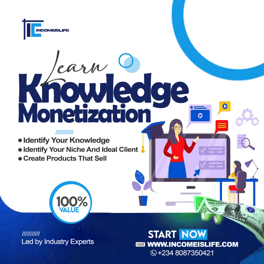 Knowledge monetization program