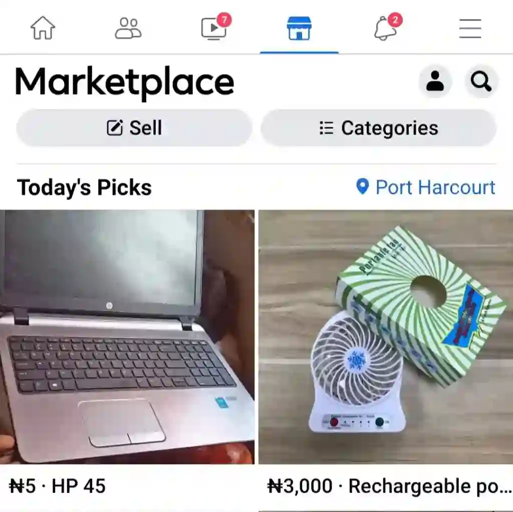 Facebook marketplace screenshot 2